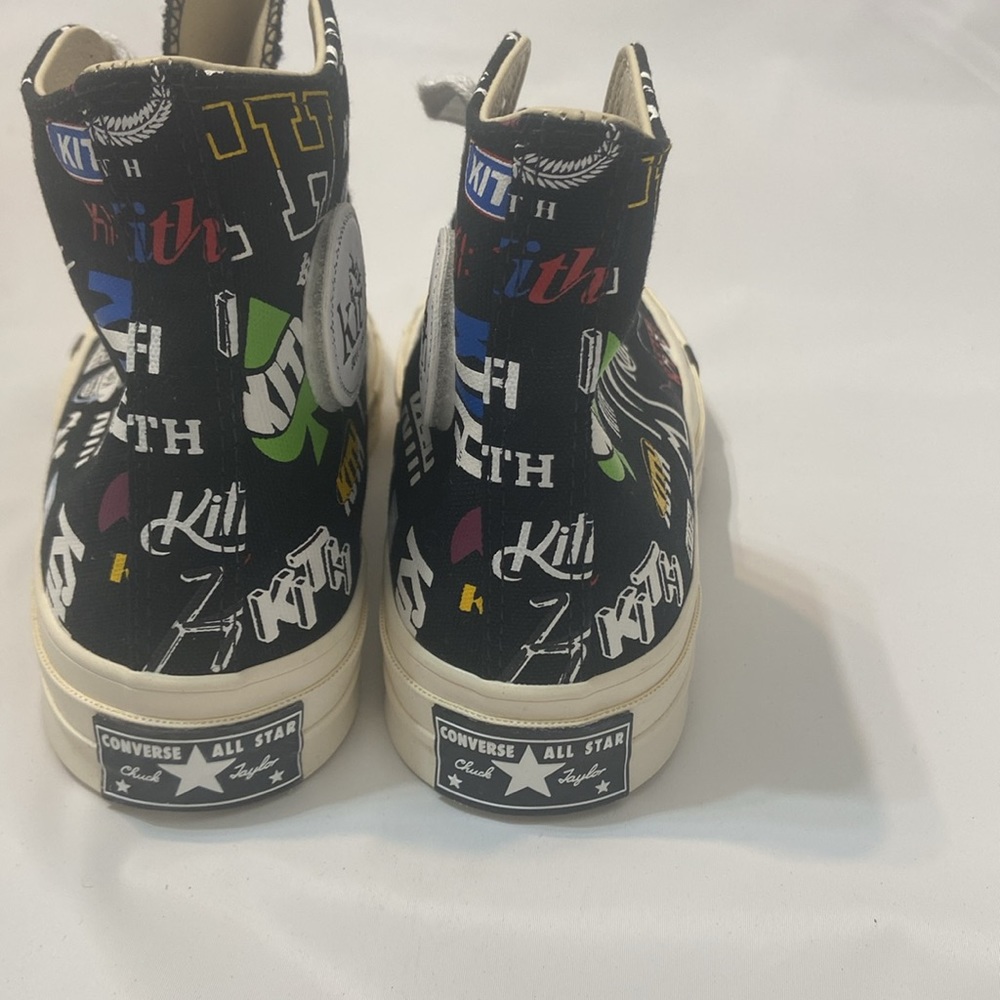 Converse Chuck Taylor All Star 70 Hi Kith 10 Year Anniversary Black Size Women 6 - Picture 5 of 9